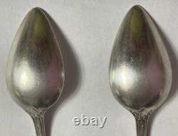 Vintage Tiffany Sterling Silver desert spoon? (2 pieces) Rare Tiffany Pat 1889
