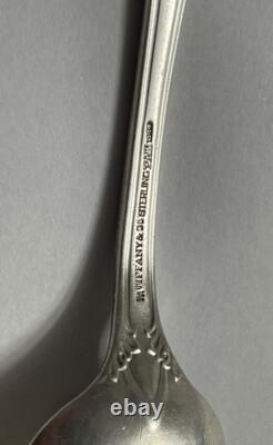 Vintage Tiffany Sterling Silver desert spoon? (2 pieces) Rare Tiffany Pat 1889