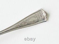 Vintage Tiffany sterling silver spoon, winthrop style, 7.5 inches long, marked