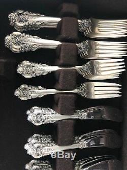 Vintage Wallace Grande Baroque 6 Piece Service For 12 72 Piece Set