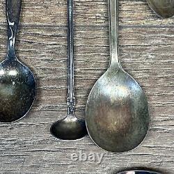 Vintage spoon collection-925/Sterling/Plated