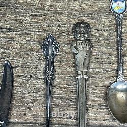 Vintage spoon collection-925/Sterling/Plated