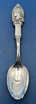 Vintage sterling silver George Washington teaspoon by Lunt