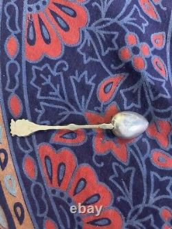 Vintage sterling silver baby spoon