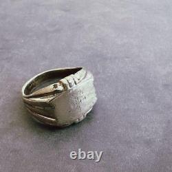 Vintage sterling silver ring, size 23