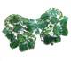 Vintage Style Authentic 18.5 Carat Emerald. 925 Sterling Silver Handcrafted Ea
