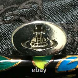 Vivienne Westwood Seal Orb Ring Silver 925 Size M 7-7.5 US Vintage NO BOX Used