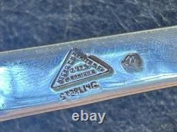 Vntg Mexico Sterling Blossom Pattern 8.75 Serving Fork Signed R. Ramirez 80g