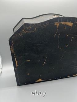 Vtg Antique Silver Color Art Nouveau Floral Dresser 10-piece Brushes Vanity Set