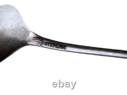 WEIDLICH Vintage STERLING Silver SPOONS 4