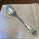 Wallace Sir Christopher Sterling Silver Pierced Serving Spoon Vintage 8.5