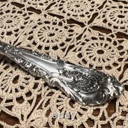 Wallace Sir Christopher STERLING Silver Pierced Serving Spoon Vintage 8.5