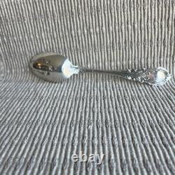 Wallace Sir Christopher STERLING Silver Pierced Serving Spoon Vintage 8.5