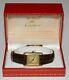 Women's Must De Cartier Tank Vermeil Quartz Watch! 925 Silver Gold Plate 366001