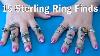 15 Awesome 925 Sterling Rings Finds Vintage Beauties Thrift Haul 15 Awesome 925 Sterling Rings Finds Vintage Beauties Thrift Haul 15 Awesome 925 Sterling Rings Finds Vintage Beauties Thrift Haul 1