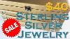 2021 03 24 40 Sterling Silver Jewelry Sale