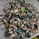 75 Pcs M&eacute;lange Naturel De Bagues En Gemmes / Bague De Style Vintage / Lot De Bagues De D&eacute;claration