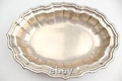 Assiette profonde en argent sterling vintage de l'héritage 10