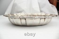 Assiette profonde en argent sterling vintage de l'héritage 10