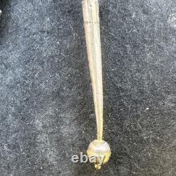 BOLERO ETHNIQUE EN ARGENT STERLING TURQUOISE VINTAGE THUNDERBIRD