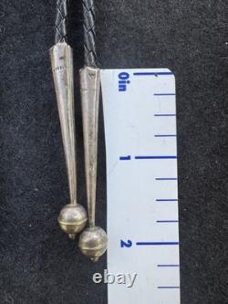 BOLERO ETHNIQUE EN ARGENT STERLING TURQUOISE VINTAGE THUNDERBIRD