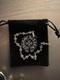 Bracelet E Croix En Argent Sterling Vintage 1999 Chrome Hearts Taille 7,5 Pouces