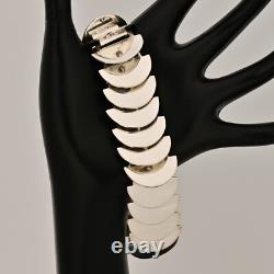 BRACELET VINTAGE ORIGINAL EN ARGENT STERLING DE L'HÉRITAGE GEORG JENSEN STYLE ASTRID FOG