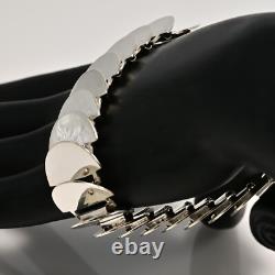 BRACELET VINTAGE ORIGINAL EN ARGENT STERLING DE L'HÉRITAGE GEORG JENSEN STYLE ASTRID FOG
