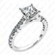 Bague Décembre En Argent Sterling Avec Pierre En Zircon Cubique - Bijoux Vintage Nouveau