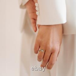 Bague de fiançailles en moissanite floral, bague de mariage florale, bague pour femmes