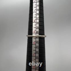 Bague en argent sterling 925 vintage rare, bijou de mode pour femmes