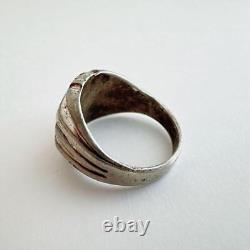 Bague en argent sterling ancienne, taille 23