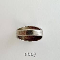 Bague en argent sterling ancienne, taille 23