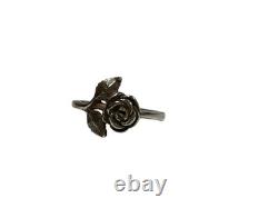 Bague en argent sterling rose James Avery, vintage retirée, taille 6