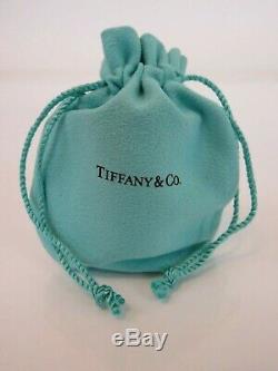 Beaux Vintage Tiffany & Co Vermeil En Argent Sterling Liquor Tir Cup & Pouch