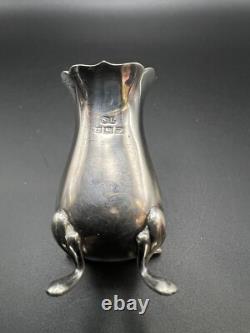 Birmingham 1953 Poivrière Vintage en Argent Sterling par William Suckling