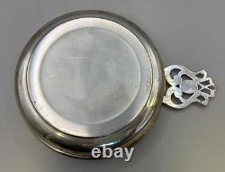 Bol à dégustation de vin en argent sterling Vintage Webster Company 2,21 oz