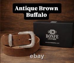 Boucle de ceinture en argent sterling vintage Navajo du sud-ouest signée