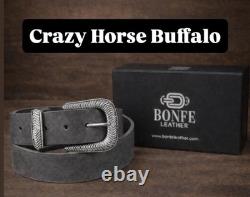 Boucle de ceinture en argent sterling vintage Navajo du sud-ouest signée