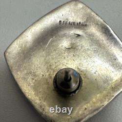 Boucles d'oreilles vintage en argent sterling