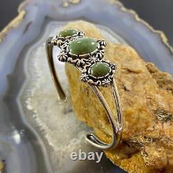 Bracelet Carolyn Pollack de style vintage sud-ouest en argent sterling décoré de turquoise