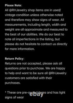 Bracelet San Marco en argent sterling 925 vintage