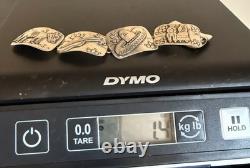 Bracelet Vintage en Argent Sterling Mexicain avec Images 7 1,4 Oz Fermeture Manquante