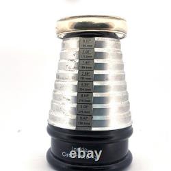 Bracelet jonc en argent sterling 925 de 6 largeurs classique vintage 29,3 g