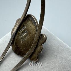 Bracelet vintage en argent sterling navajo et opale