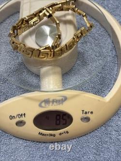 Collier Choker Vintage en Argent Sterling Mexicain 925 Plaqué Or