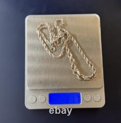 Collier Vintage Argent 925 Pendentif Jésus Bijoux Saints Orthodoxe Archange Rare