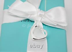 Collier Vintage Cœur Ouvert Medium 22mm Pendentif Tiffany & Co. Elsa Peretti