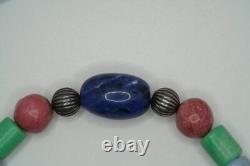 Collier Vintage Carolyn Pollack Relios Southwestern 17,25 Bracelet 8,25 JB24