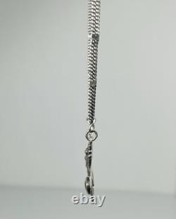 Collier en grenat vintage antique 19 en argent sterling 925